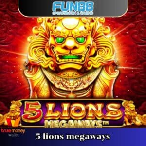 5 lions megaways เกมสล็อตจากค่าย pragmatic play